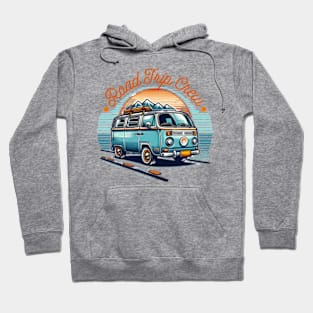 Cute Road Trip Crew Making Memories One Mile At A Time Retro Hoodie